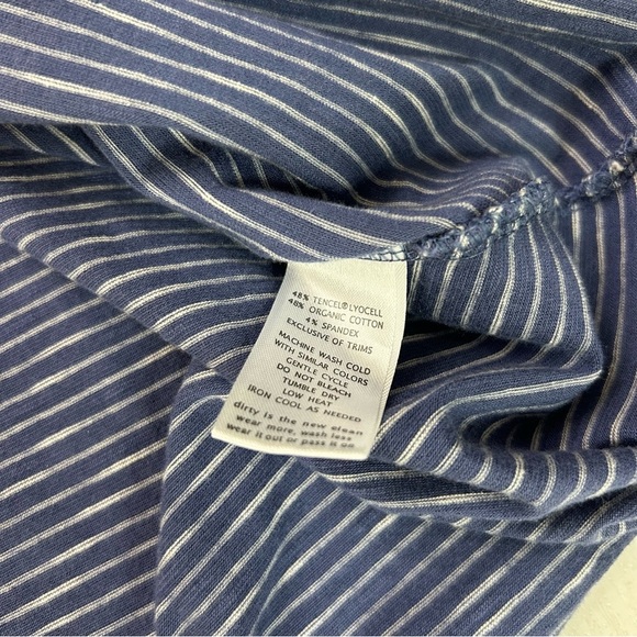 Toad & Co Cotton Athletic Striped Mini Dress Hiking Outdoors Sustainable Size XS - Picture 4 of 4